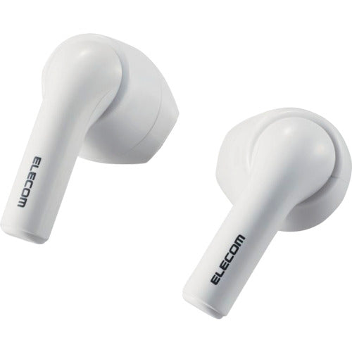 ELECOM Bluetooth Earphones, Fully Wireless, AAC Compatible, Semi-Open Type, White, LBT-TWS11WH, 1 pc