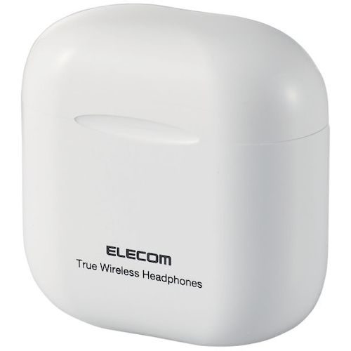 ELECOM Bluetooth Earphones, Fully Wireless, AAC Compatible, Semi-Open Type, White, LBT-TWS11WH, 1 pc