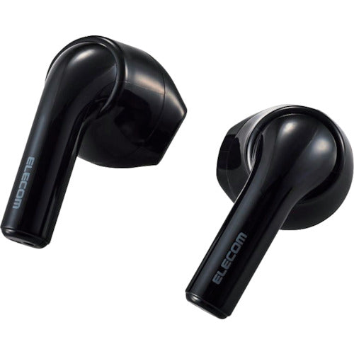 ELECOM Bluetooth Earphones, Fully Wireless, AAC Compatible, Semi-Open Type, Black, LBT-TWS11BK, 1 pc
