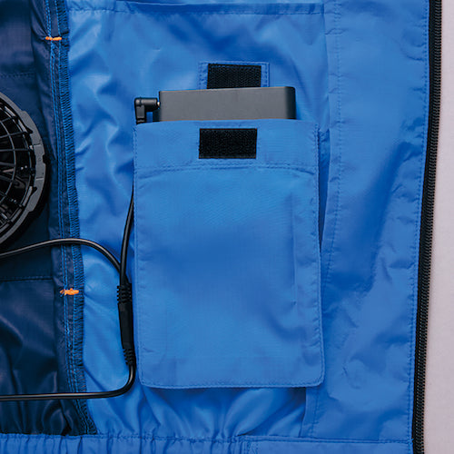 アイトス　物流作業対応型空調服ベスト（空調服ＴＭ）　レッド　Ｍ　AZ50195-009-M　1 着