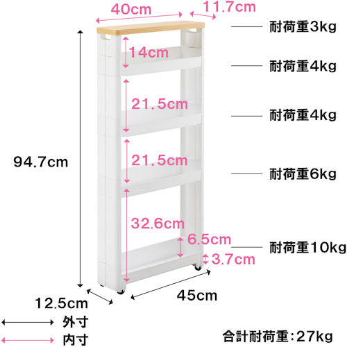 ライフナビ　スマートワゴンＦｉｔ　ＷＴ４５−５段　Ｗ　Ｆ２５４１　013237　1 台