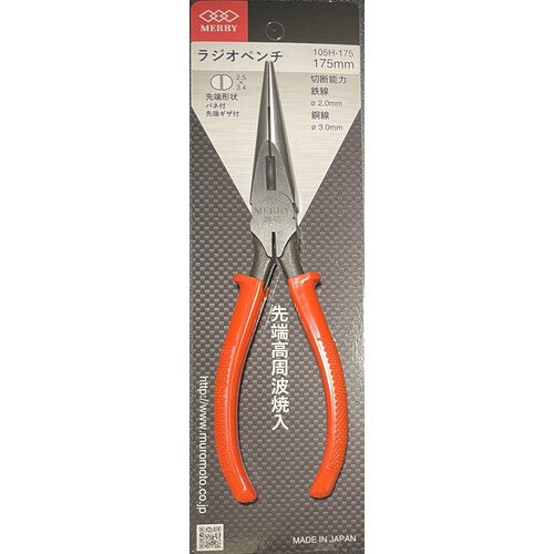 메리 라디오 펜치 (성형 커버 부착) 175mm 105H-175 1 쵸