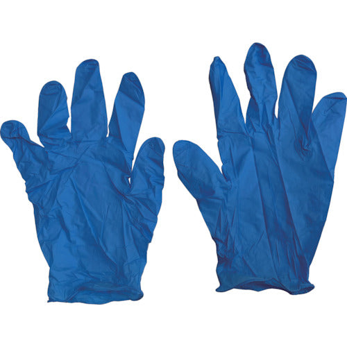 Fuji Fuji Super Nitrile Gloves Powder-free Blue SS 671340 1 box