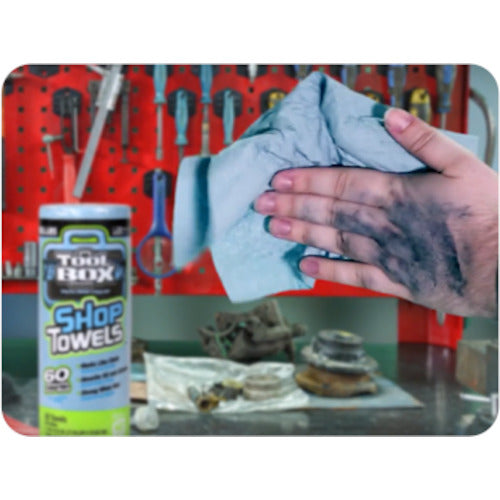 SELLARS [Limited Time Offer] 5+1 Campaign Set TOOLBOX [R] Shop Towel Blue Roll 55 Sheets Z400 54400-5PLUS1 1 S