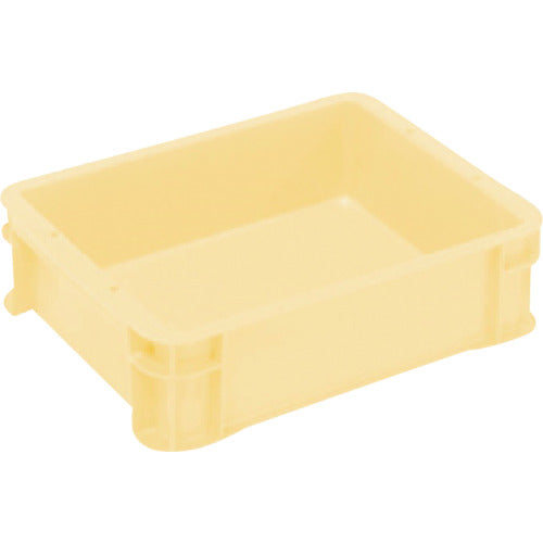 히시 S형 컨테이너 파스텔 옐로우 유효내 치수 312×237×83mm PAS-6-PY 1개