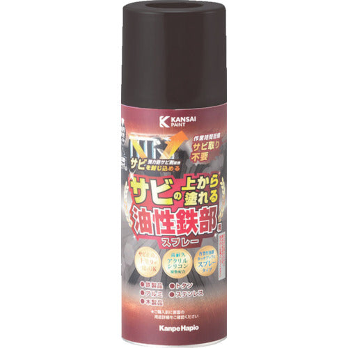 KANSAI Oil-based SSP for iron parts, dark brown, 300ml, 00477640162300, 1 unit