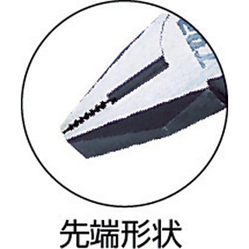 ＴＯＰ　ペンチ（ビニールグリップ）　２００ｍｍ　CP-200G　1 丁
