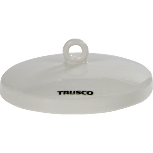 ＴＲＵＳＣＯ　磁製Ｃ型るつぼ　フタ　９０ｍｌ　規格Ｃ４　CR90-C4-F　1 個