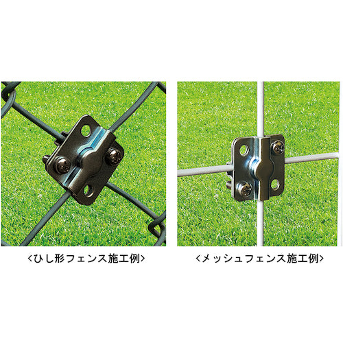 DAIDOHANT Stainless steel fence hardware 35 x 35mm [M5 pan head screw and M5 hex nut included] (6 sets) 10179587 1 S