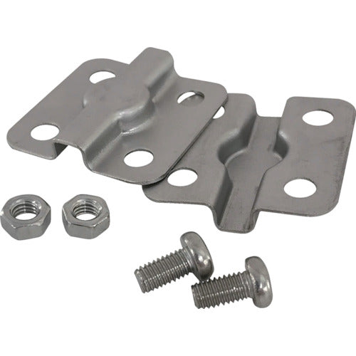 DAIDOHANT Stainless steel fence hardware 35 x 35mm [M5 pan head screw and M5 hex nut included] (1 set) 10179586 1 S