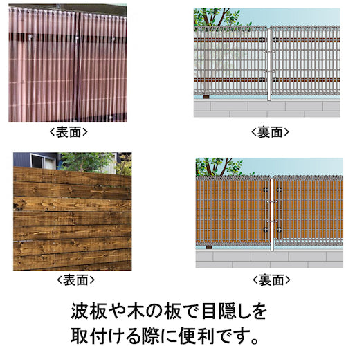 DAIDOHANT Stainless steel fence hardware 35 x 35mm [M5 pan head screw and M5 hex nut included] (1 set) 10179586 1 S