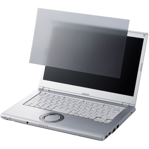 ELECOM LCD protection filter, anti-peep, antibacterial, for CF-LV series (14.0 inches), EF-PFKP07, 1 sheet