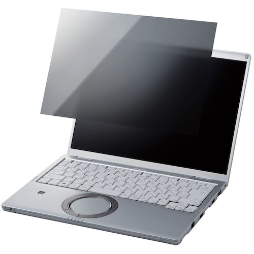 ELECOM LCD protection filter, anti-peeping, antibacterial, for CF-FV series (14.0 inches), EF-PFKP08, 1 sheet