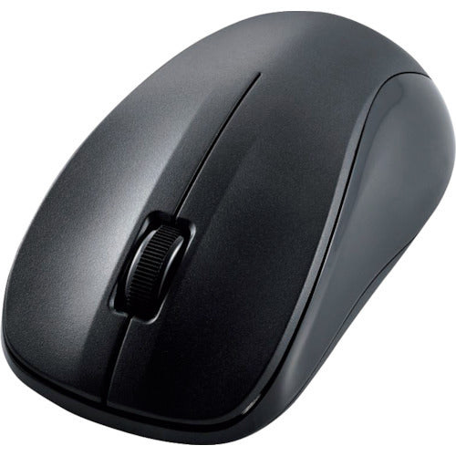ELECOM Mouse Bluetooth IR LED 3 Button Medium Size Antibacterial Quiet Black M-BY11BRSKBK 1 pc