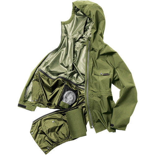Makku Four Seasons Rain Suit OD M AS-933-OD-M 1 piece