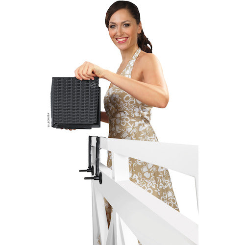 レチューザ　フェンス取付用オプション　サポートバー　ブラック　19035　1 個