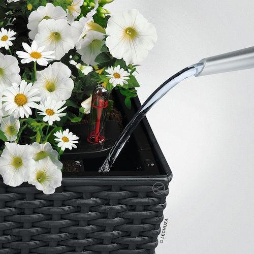 レチューザ　底面給水プランター　バルコネラ　コテージ　グラニット　15602　1 個