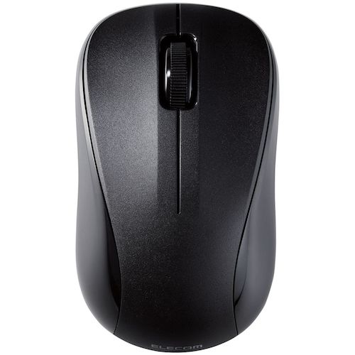 ELECOM Business Mouse Bluetooth IR Mouse S Size Antibacterial RoHS Compliant Black M-K5BRKBK/RS 1 pc