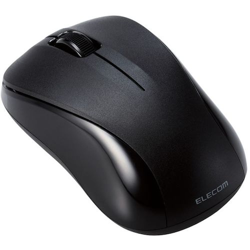 ELECOM Business Mouse Bluetooth IR Mouse S Size Antibacterial RoHS Compliant Black M-K5BRKBK/RS 1 pc