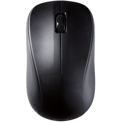 エレコム　法人向けマウス　Ｂｌｕｅｔｏｏｔｈ　ＩＲマウス　Ｍサイズ　抗菌　ＲｏＨＳ指令準拠　ブラック　M-K6BRKBK/RS　1 個