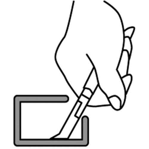 フジ矢　斜刃プラスチックニッパ（バネ付）１２５ｍｍ　920-125　1 丁