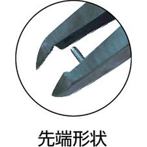 フジ矢　斜刃プラスチックニッパ（バネ付）１２５ｍｍ　920-125　1 丁