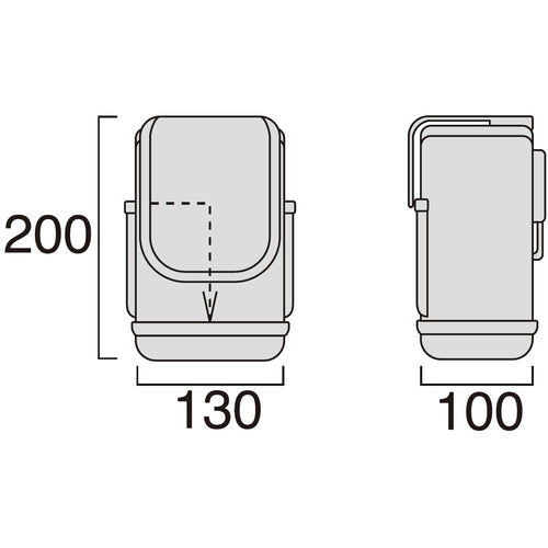 후지 화살 웨스트 라인 액티브 파우치 M AP-M 1개
