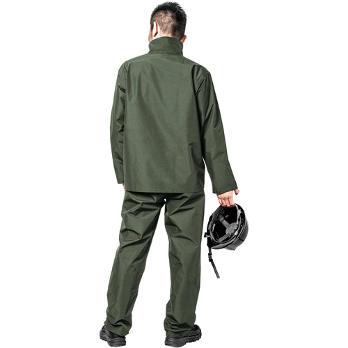 Makku Casual Rainwear Set Dark Green L AS-4700-DG-L 1 piece