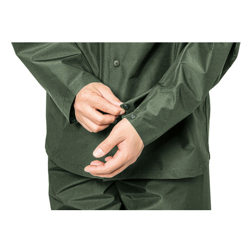 Makku Casual Rainwear Set Dark Green 4L AS-4700-DG-4L 1 unit