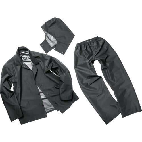 Makku Casual Rainwear Set Off Black M AS-4700-OB-M 1 piece