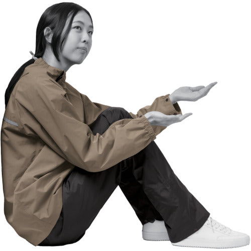 Makku Casual Rainwear Set Beige LL AS-6700-BE-LL 1 piece