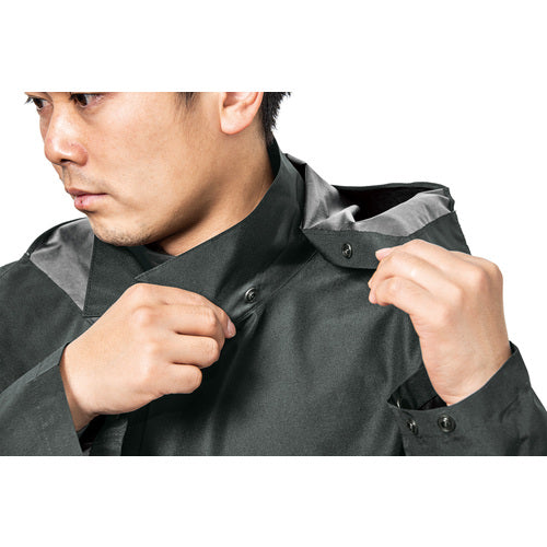 Makku Casual Rainwear Set Off Black 4L AS-4700-OB-4L 1 unit