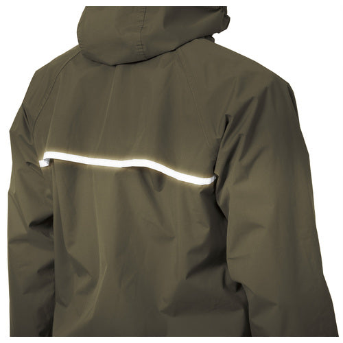 Ｍａｋｋｕ　さりげないレインウェアセットアップ　カーキ　Ｌ　AS-6700-KH-L　1 着