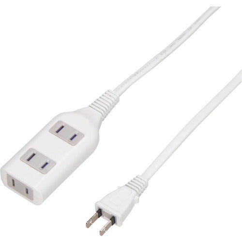 YAZAWA Table Tap 3 Outlets 1m White HSL301WH 1 pc