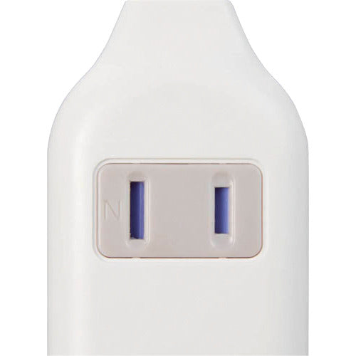 YAZAWA Table Tap 3 Outlets 1m White HSL301WH 1 pc