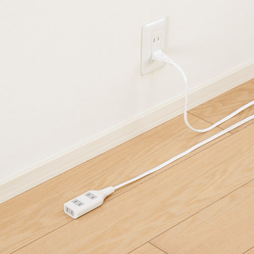 YAZAWA Table Tap 3 Outlets 10m White HSL3010WH 1 pc