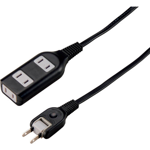 YAZAWA surge-resistant 3-outlet 3m black Y02S303BK 1 unit