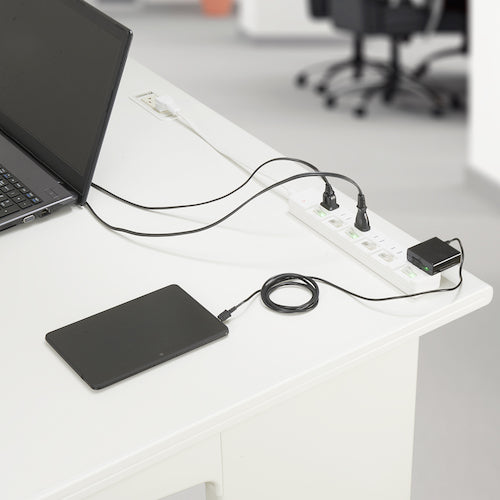 YAZAWA Lightning Guard 6-Outlet Power Saving Strip 3m White H8KS663WH 1 pc