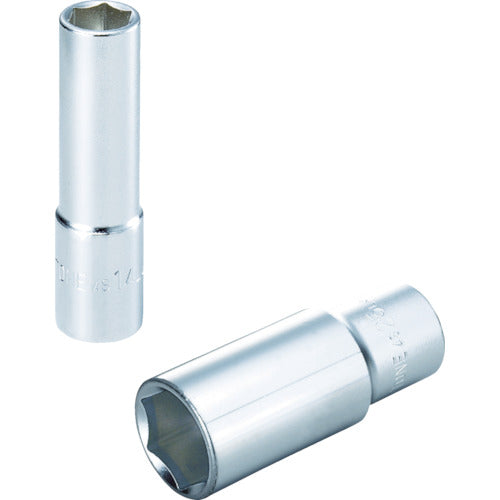 TONE 딥 소켓(6각) 대변 치수 21mm 전체 길이 83mm 4S-21L 1개
