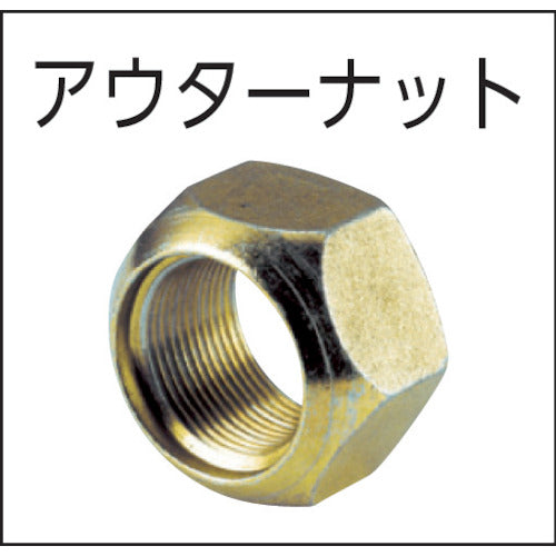 TONE Impact Socket (for Automotive Maintenance) Wheel Nut Combination Socket, 19.0mm Drive, 41mm Diagonal Dimension, 6A-4119, 1 pc