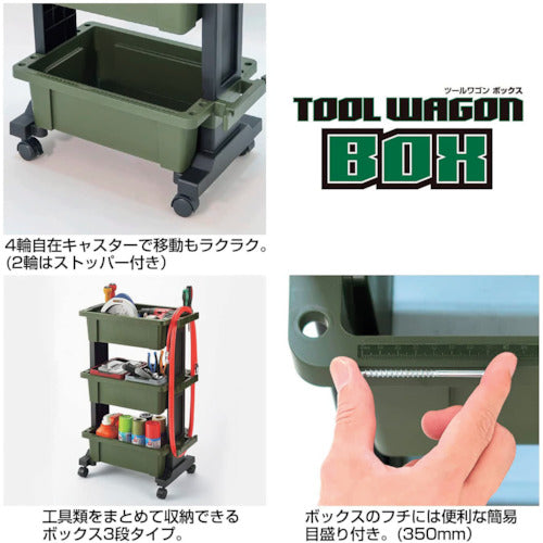 ＪＥＪアステージ　ツールワゴンボックスＴＷＢ―４９０Ｇ　TWB-490G　1 台