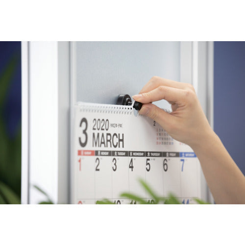 MagEver Clamp Magsand iHook Black Strong Magnetic Hook Neodymium Magnet 1-0221SAND-IB 1 piece