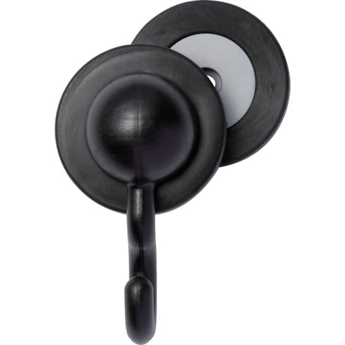 MagEver Clamp Magsand J-Hook Black Strong Magnet Hook Neodymium Magnet 1-0252SAND-JB 1 piece