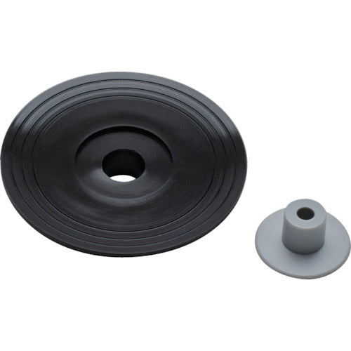 MagEver Rust-free Magnet Magplus+ NCP-45R Silicon Magnet Winged Type Black M3 ABS Washer Included 1145RNCP3222 1 pc