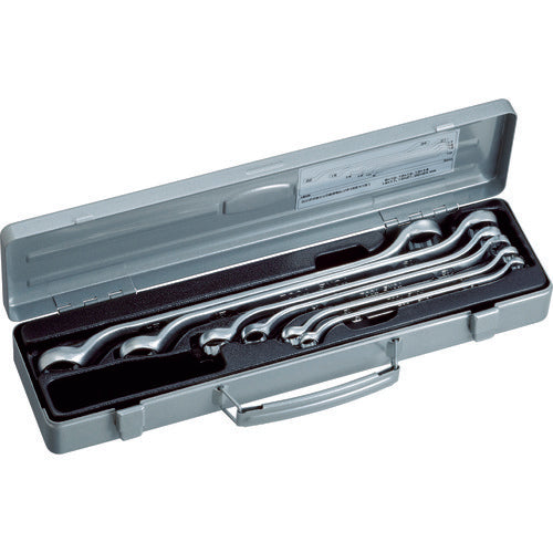 ＴＯＮＥ　ロングメカニックめがねレンチセット（４５°Ｘ１０°）　６ｐｃｓ　M446　1 Ｓ