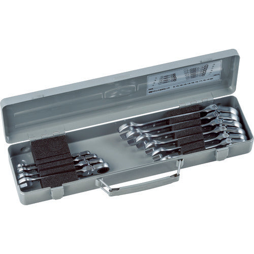 TONE 목 진동 래칫 안경 렌치 세트 10pcs RMF100 1S