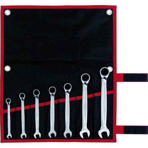 ＴＯＮＥ　切替式ラチェットめがねレンチセット　７ｐｃｓ　RMR700　1 Ｓ