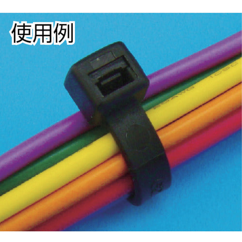 ３Ｍ　ナイロン結束バンド　屋外用　幅７．６Ｘ長さ３７０ｍｍ　１００本入り　NBO-370MM　1 袋