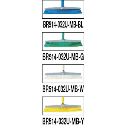 コンドル　自由ほうき　ＨＧブルロンＴＦ−３２　１本柄タイプ　緑　BR514-032U-MB-G　1 本