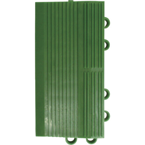 コンドル　エバック　屋外用マット　ライナーハードマット　縁駒Ｍ　緑　F-120-FM-G　1 枚